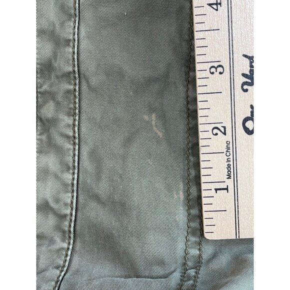 American Eagle Outfitters Womens Olive Green‎ Hooded Utility Jacket M - Picture 8 of 9